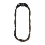 Cadeado Espiral corrente com segredo 4mm x 900mm preto