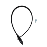 Cadeado Zip Look com segredo 540mm preto