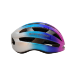 Capacete Speed MTB Inmold Race roxo azul cinza