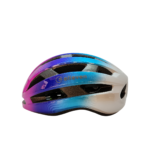 Capacete Speed MTB Inmold Race roxo azul cinza