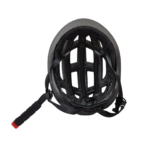 Capacete Speed MTB Inmold Race preto/cinza