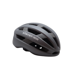 Capacete Speed MTB Inmold Race cinza/branco