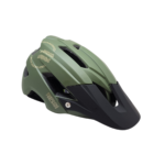 Capacete Trail Inmold Race preto/verde