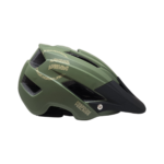 Capacete Trail Inmold Race preto/verde