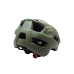 Capacete Trail Inmold Race preto/verde