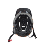 Capacete Trail Inmold Race laranja/cinza/preto