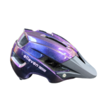 Capacete Trail Inmold Race camaleão/roxo
