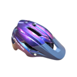 Capacete Trail Inmold Race camaleão/roxo