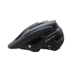 Capacete Trail Inmold Race preto/cinza/azulado
