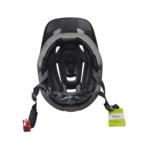 Capacete Trail Inmold Race preto/cinza/azulado