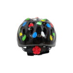 Capacete Infantil Outmold Series M 53-57 preto com bolinhas