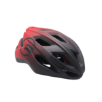 Capacete MTB Premium Inmold com LED integrado preto/vermelho