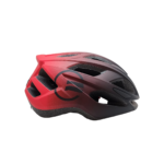Capacete MTB Premium Inmold com LED integrado preto/vermelho