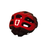 Capacete MTB Premium Inmold com LED integrado preto/vermelho