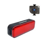 Pisca Sinalizador 300lm 7 em 1 com sensor de frenagem + alarme + controle remoto