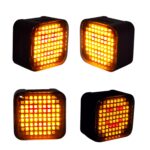 Pisca Sinalizador 8 Emoji 50lm + sensor de frenagem