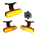 Pisca Sinalizador 50lm com sensor de frenagem + seta lateral + controle remoto