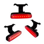 Pisca Sinalizador 50lm com sensor de frenagem + seta lateral + controle remoto