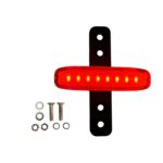 Pisca Sinalizador 50lm com sensor de frenagem + seta lateral + controle remoto