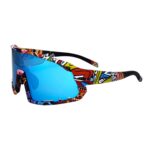 Óculos Ciclismo EL301 Lente Policarbonato Colors UV400 Armação Colorida