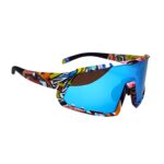 Óculos Ciclismo EL301 Lente Policarbonato Colors UV400 Armação Colorida
