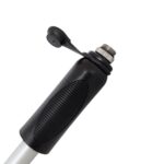 Bomba Mini Barril Alumínio Bico 2 Vias Mangueira Retrátil Interna 100 PSI
