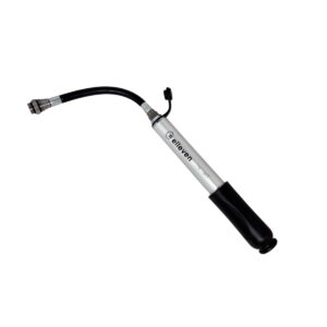 Bomba Mini Barril Alumínio Bico 2 Vias Mangueira Retrátil Interna 100 PSI