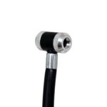 Bomba Mini com Barril em Alumínio Bico Duplo com Mangueira Articulado Interna 100 PSI