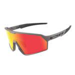 Óculos ciclismo tr90 el652 lente colors policarbonato uv400 cinza/preto