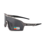 Óculos ciclismo tr90 el652 lente polarizada cinza/preto