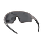 Óculos ciclismo tr90 el652 lente polarizada cinza/preto