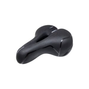 Selim city conforto vazado preto cinza 250mm x 205mm