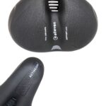 Selim city conforto vazado preto cinza 250mm x 205mm