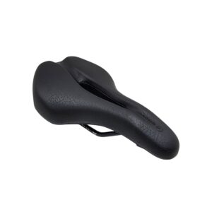 Selim mtb vazado preto 270mm x 155mm
