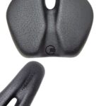 Selim mtb vazado preto 270mm x 155mm