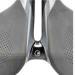 Selim 2 Molas Beach Urban Vacuum com Gel Vazado 262mm x 240mm Preto Cinza