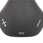 Selim Híbrido City MTB Vacuum 275mm x 185mm Preto Cinza