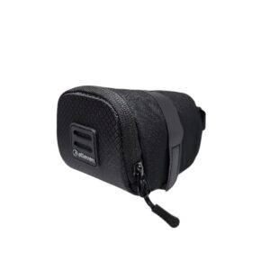 Bolsa de selim 800ml impermeável c/ zíper preto