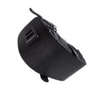 Bolsa de selim 800ml impermeável c/ zíper preto