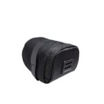 Bolsa de selim 800ml impermeável c/ zíper preto