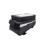 Bolsa de quadro 2lt impermeável c/ zíper porta celular preto