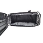 Bolsa de quadro 2lt impermeável c/ zíper porta celular preto