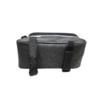 Bolsa de quadro 2lt impermeável c/ zíper porta celular preto