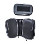 Bolsa de quadro 2x500ml impermeável c/ zíper porta celular touch preto