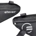 Bolsa de quadro frontal 1,2lt impermeável c/ zíper preto