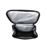 Bolsa de guidão 2lt impermeável c/ zíper porta celular bolso lateral preto