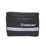 Bolsa de guidão 2lt impermeável c/ zíper porta celular bolso lateral preto