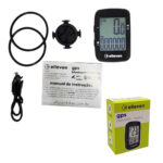Ciclocomputador com GPS + Beidou USB-C