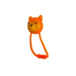 Pisca sinalizador silicone gato olhos com led laranja